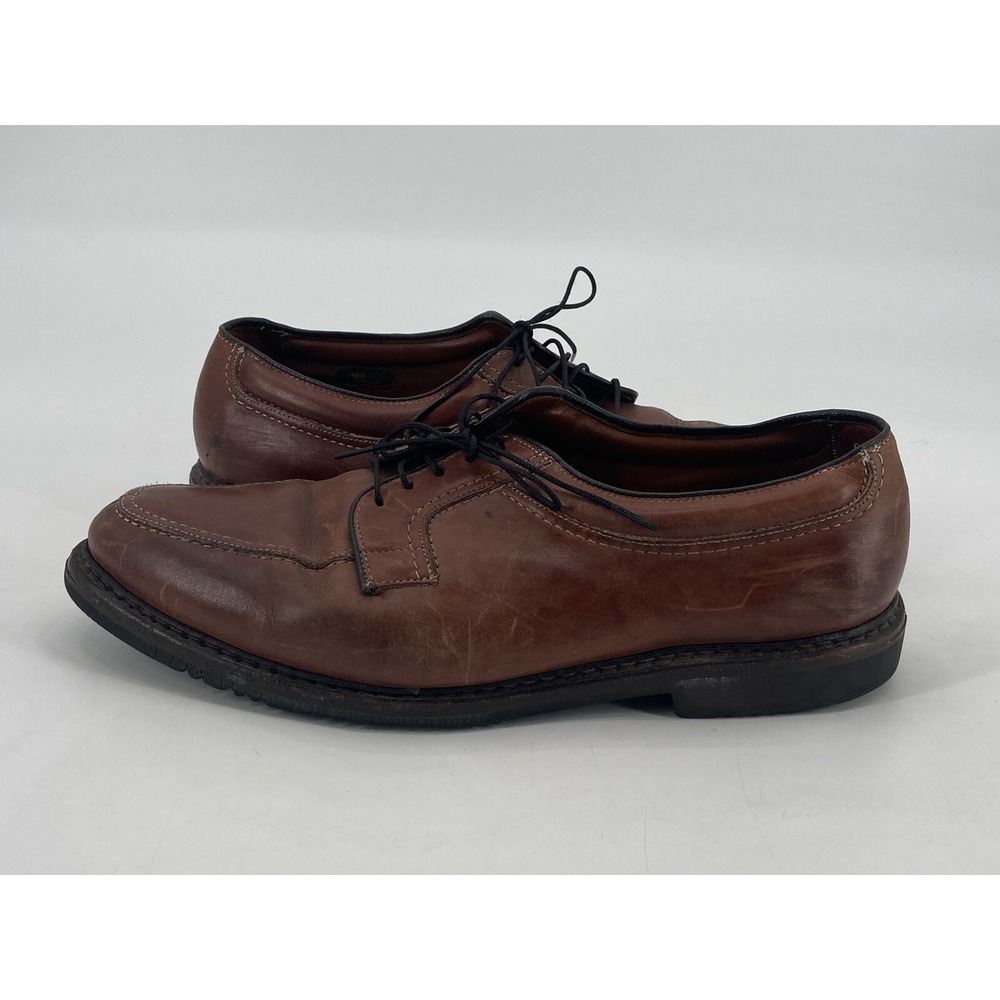 Allen Edmonds Wilbert 1951 Brown Oxford Moccasin Comfort Shoes Mens US 11.5 D